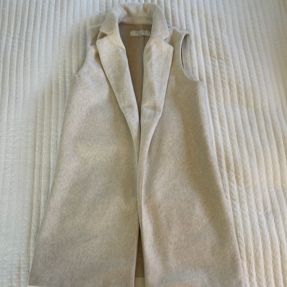 Long heavy open vest - Picture 1 of 3